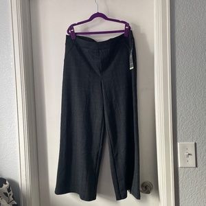 High Rise Plaid Crop Pants